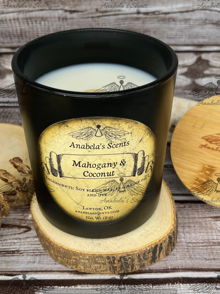 Mahogany Teakwood Candles – Anabela's Scents