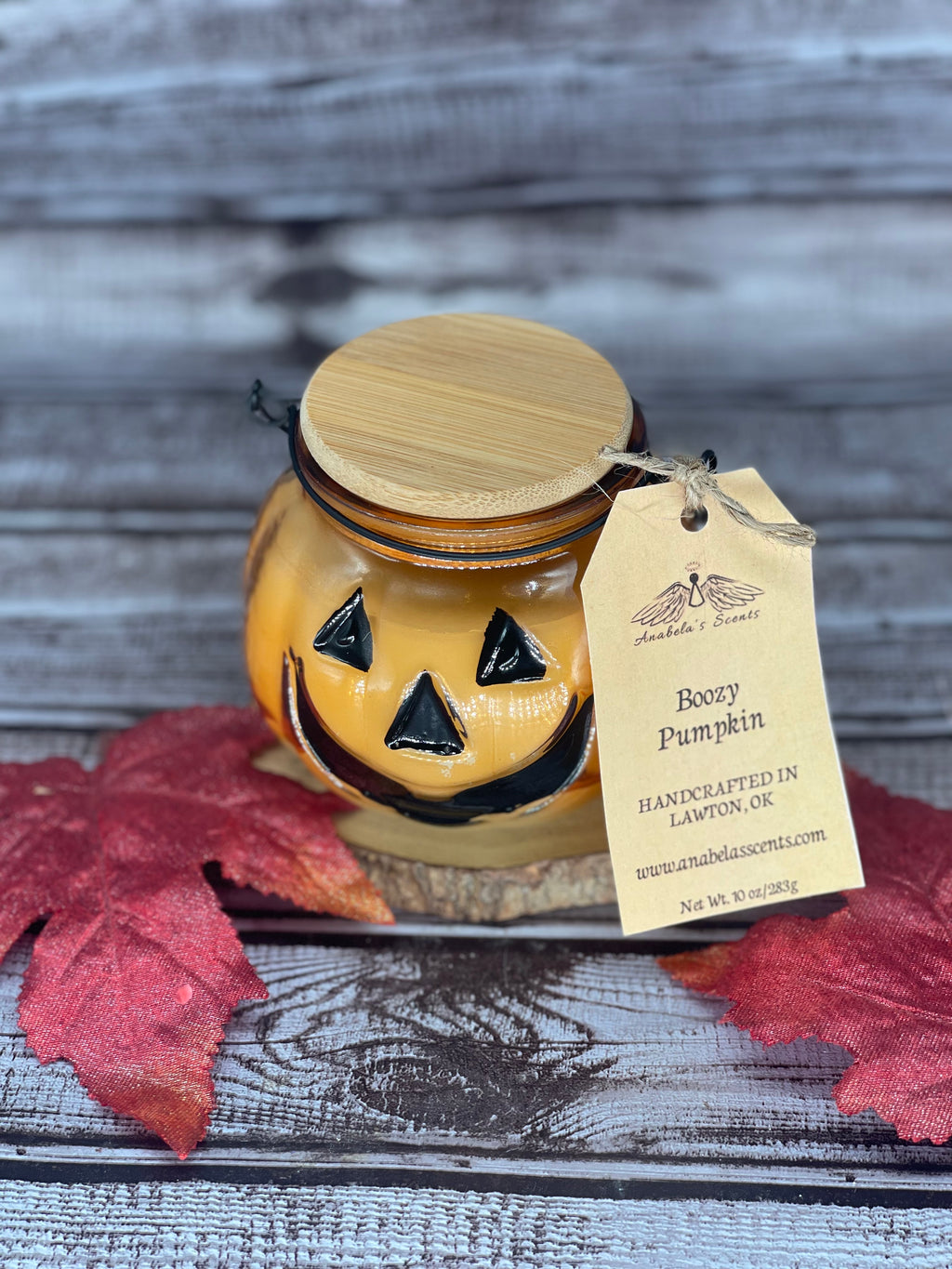 Boozy Pumpkin Candles