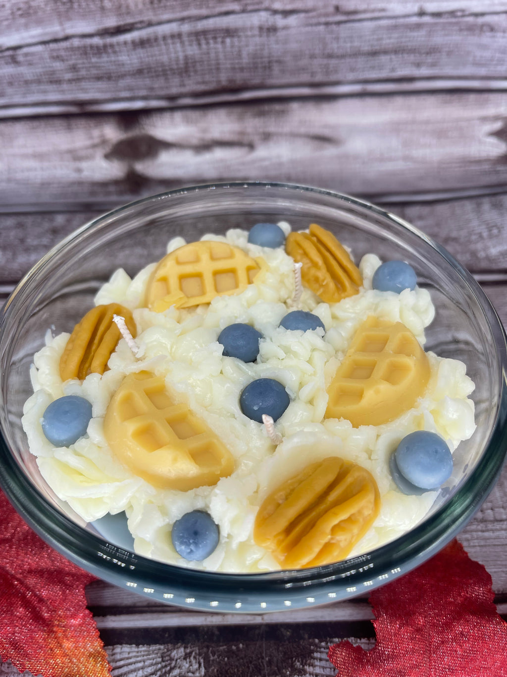 Blueberry Pecan Waffle Candles