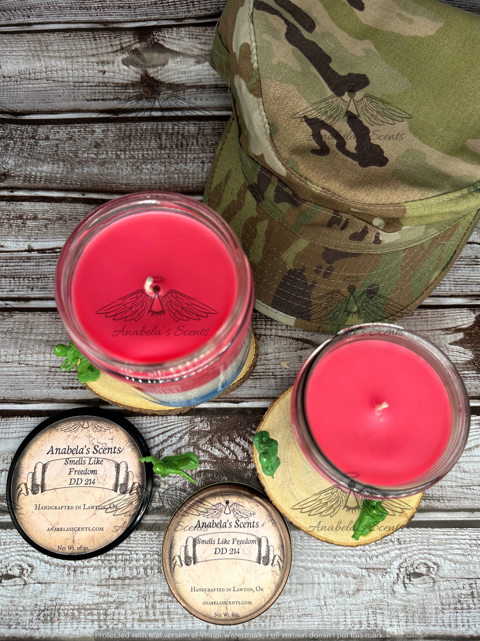 Smells Like Freedom DD 214 Candles