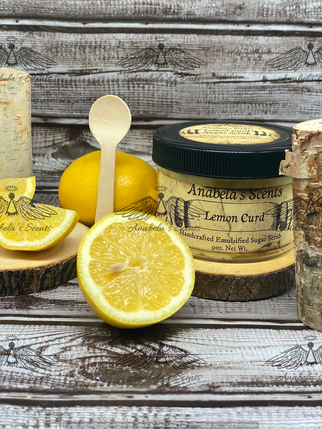 Lemon Curd Sugar Scrubs