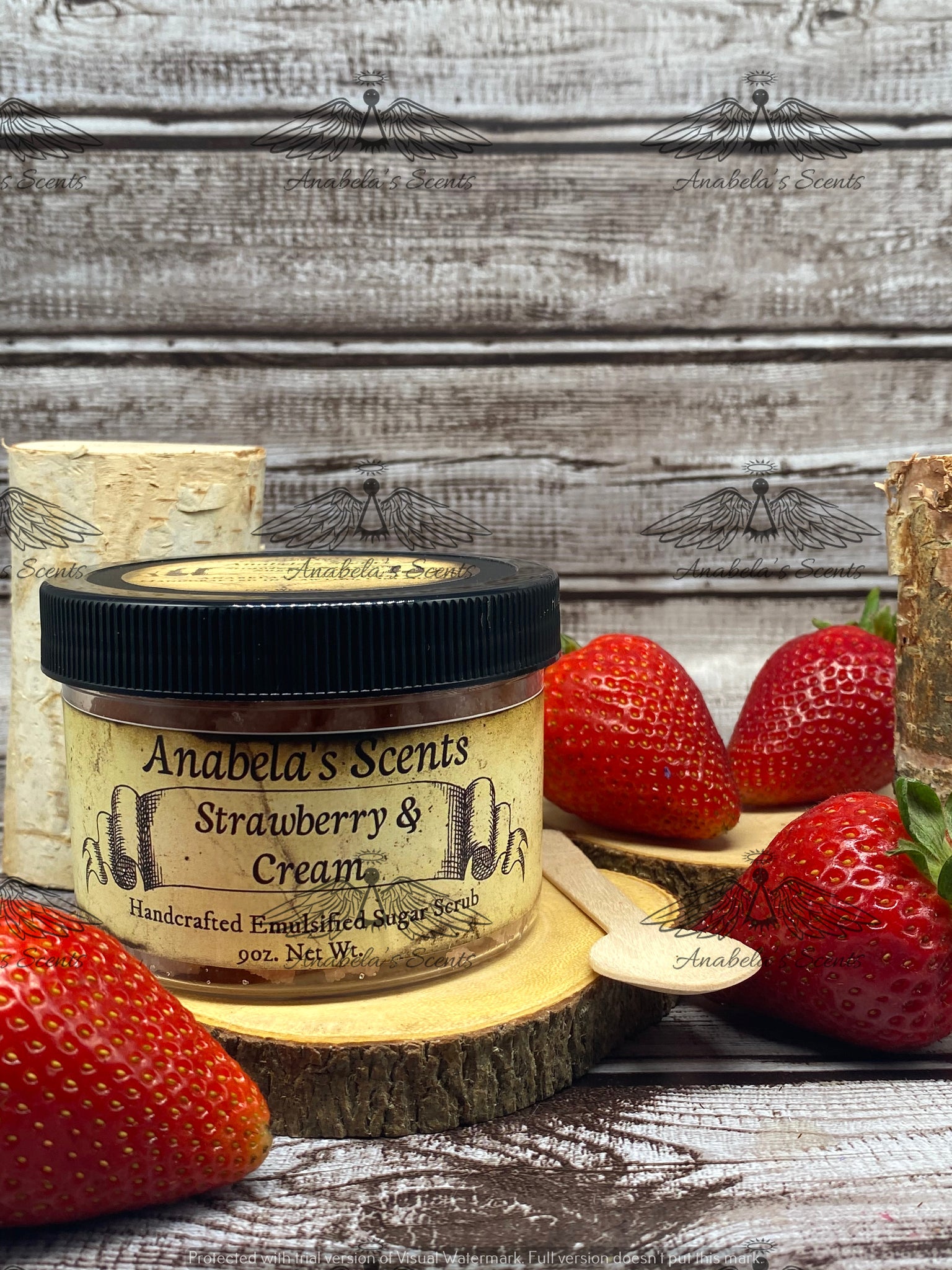 Strawberry & Cream Sugar Scrub