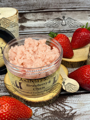 Strawberry & Cream Sugar Scrub