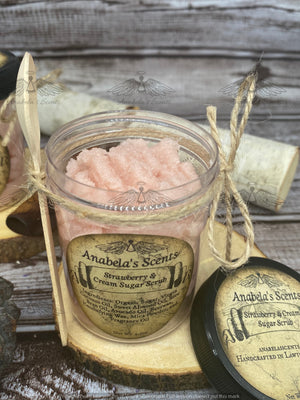 Strawberry & Cream Sugar Scrub