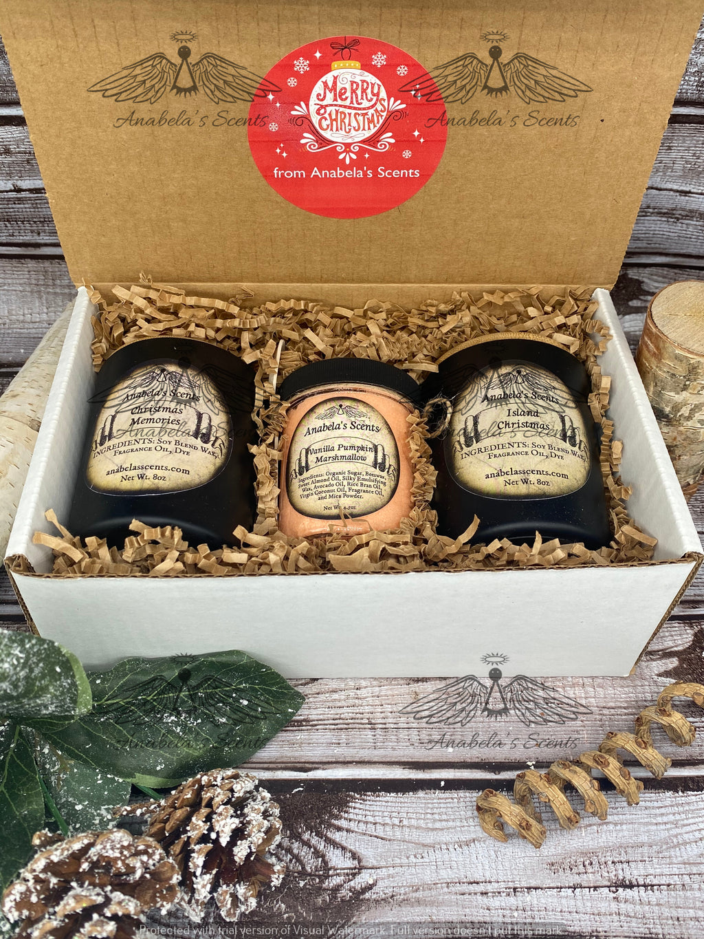 Candles & Sugar Scrub Gift Box