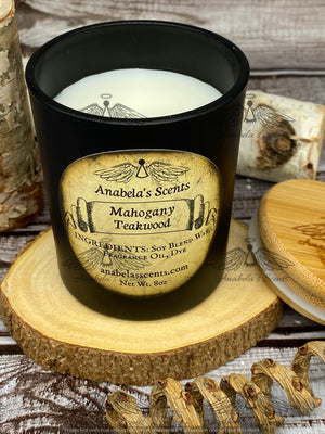 Mahogany Teakwood Candles