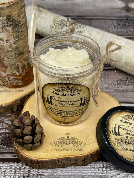 Mahogany Teakwood Body Scrubs