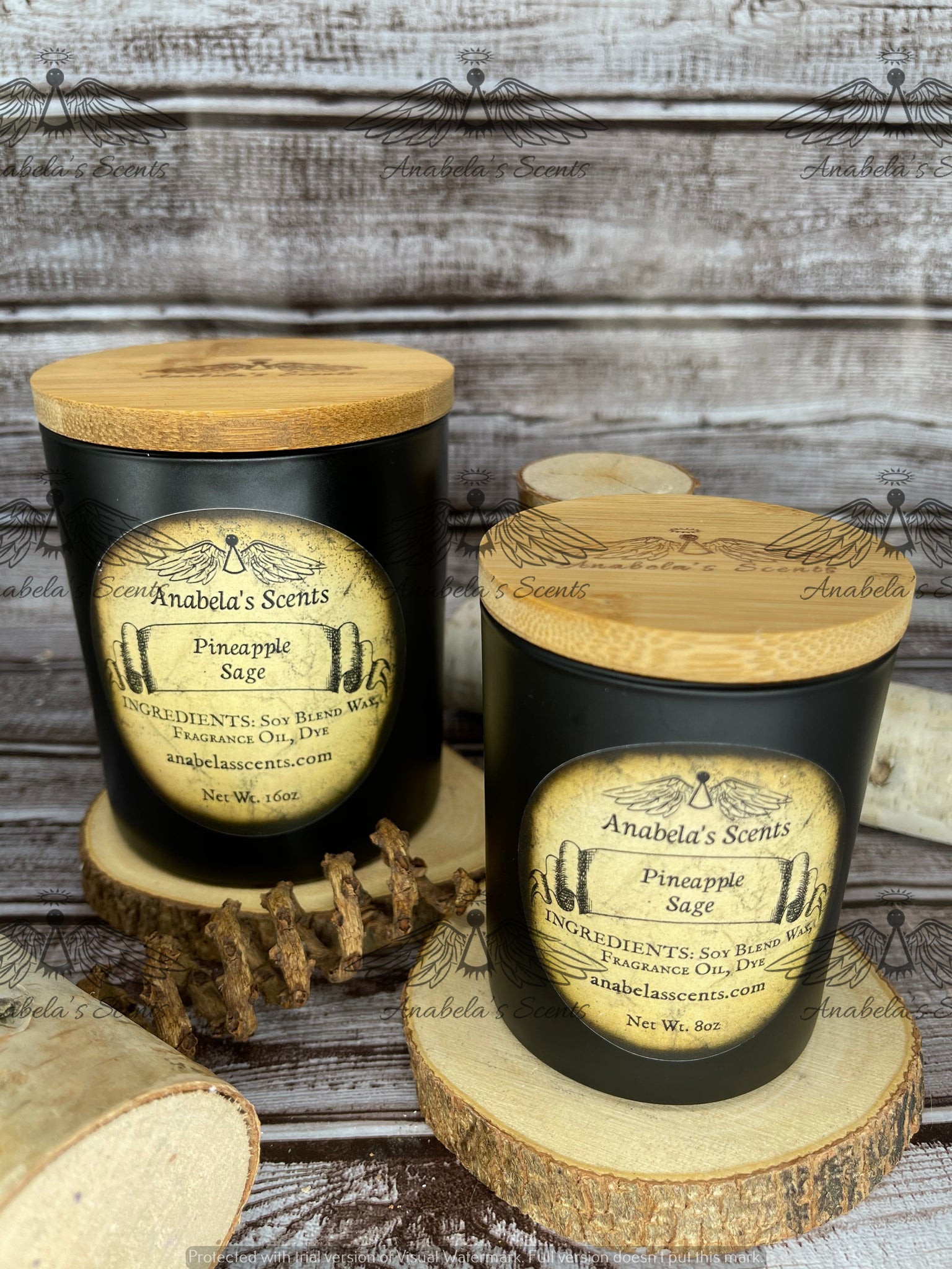 Pineapple Sage Candles