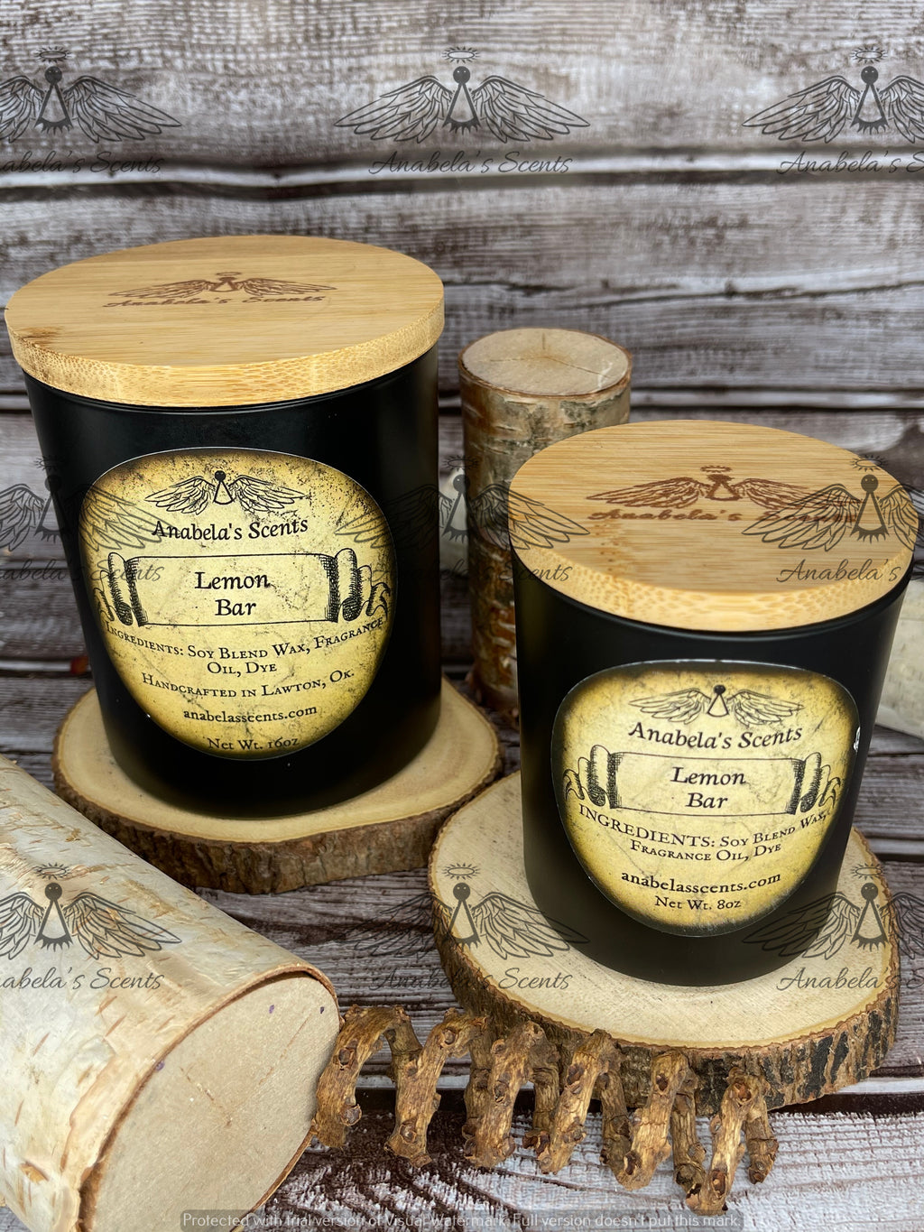 Lemon Bar Candles