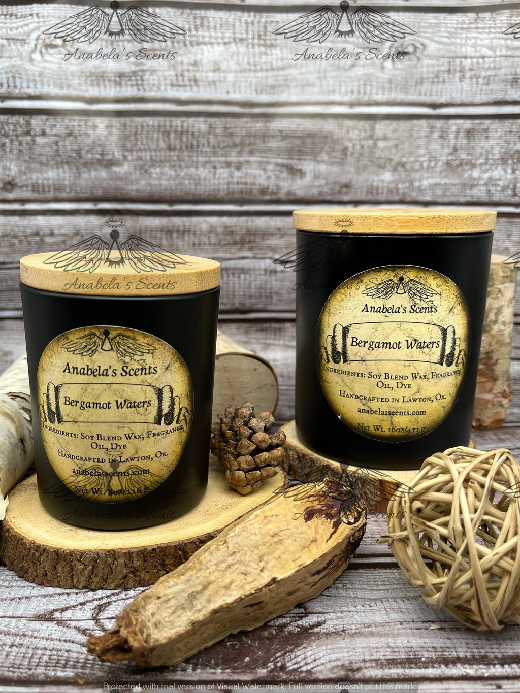 Bergamot Waters Candles