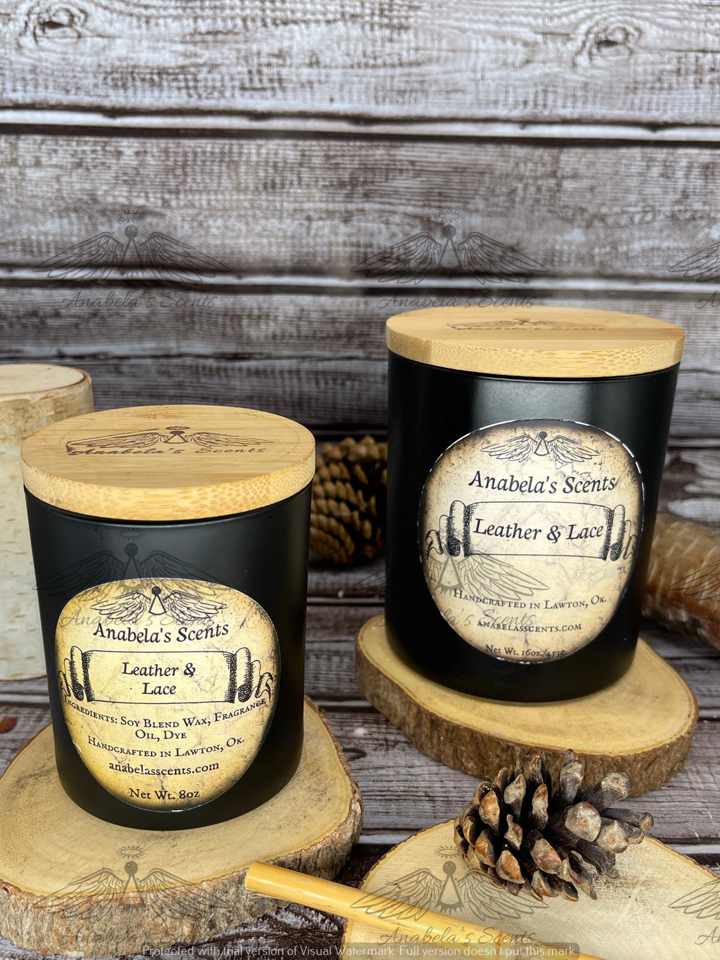 Leather & Lace Candles